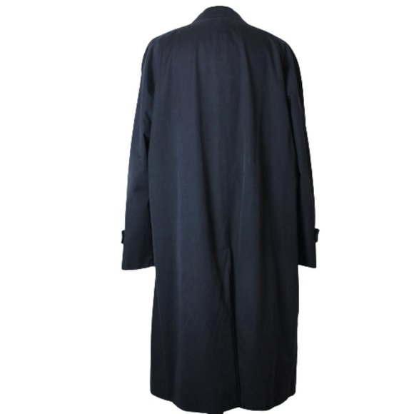 AQUASCUTUM Broadgate Cotton Nay Blue Trench - Picture 4 of 9